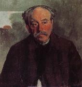 Delaunay, Robert The Portrait of man Sweden oil painting artist